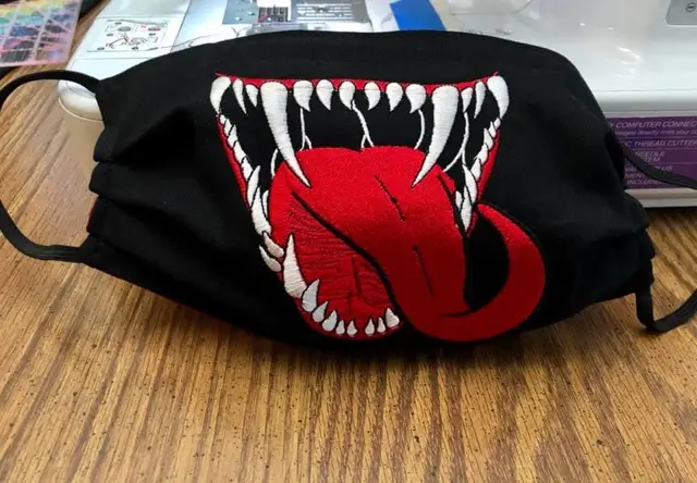 Other Custom Embroidery stitch-out example 7